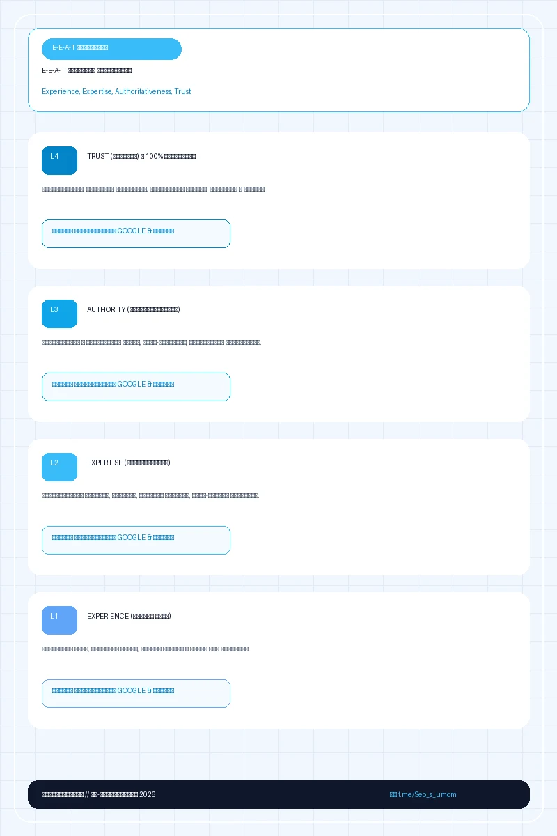E-E-A-T Пирамида авторитета